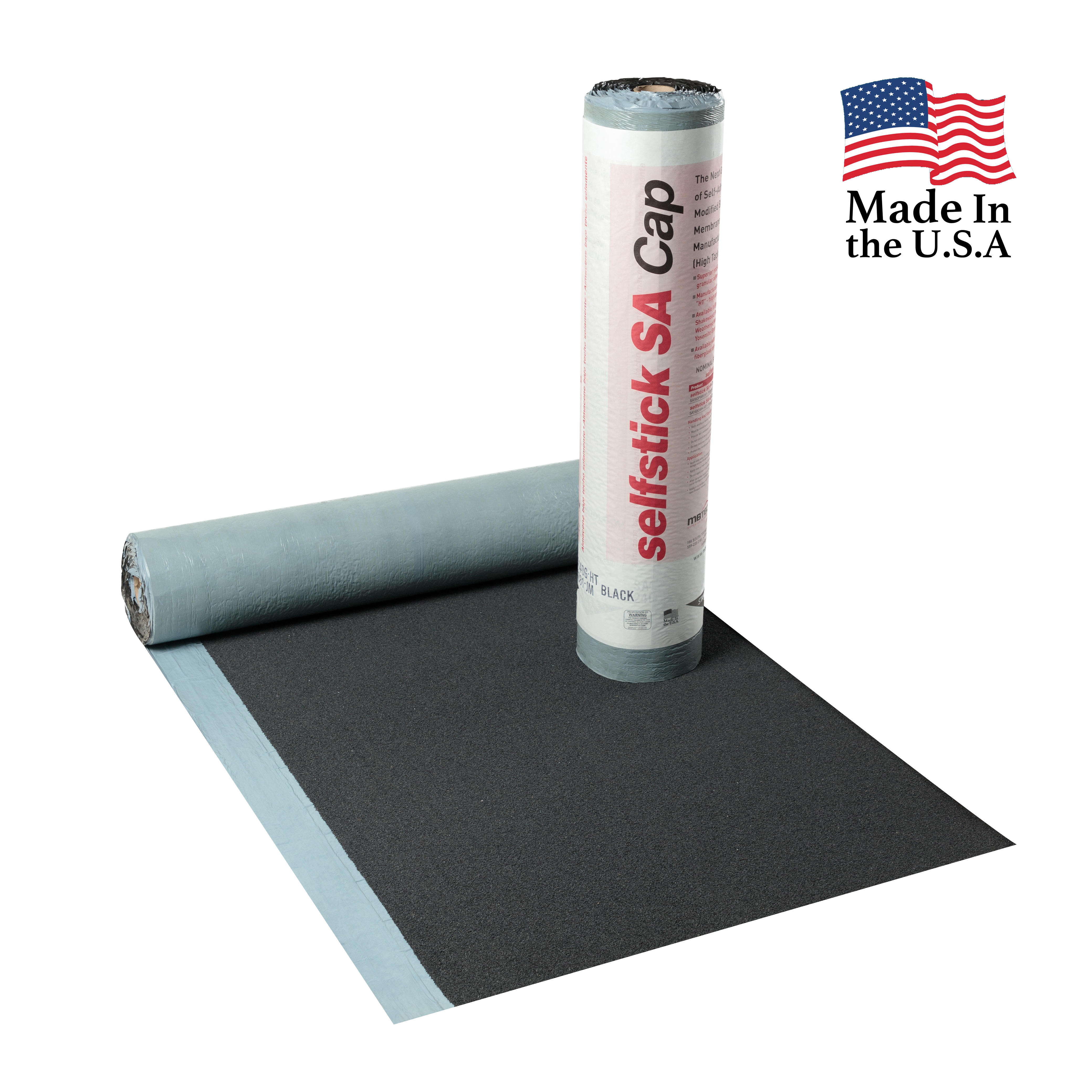 MBTECHNOLOGY Low Slope Black USA Flag